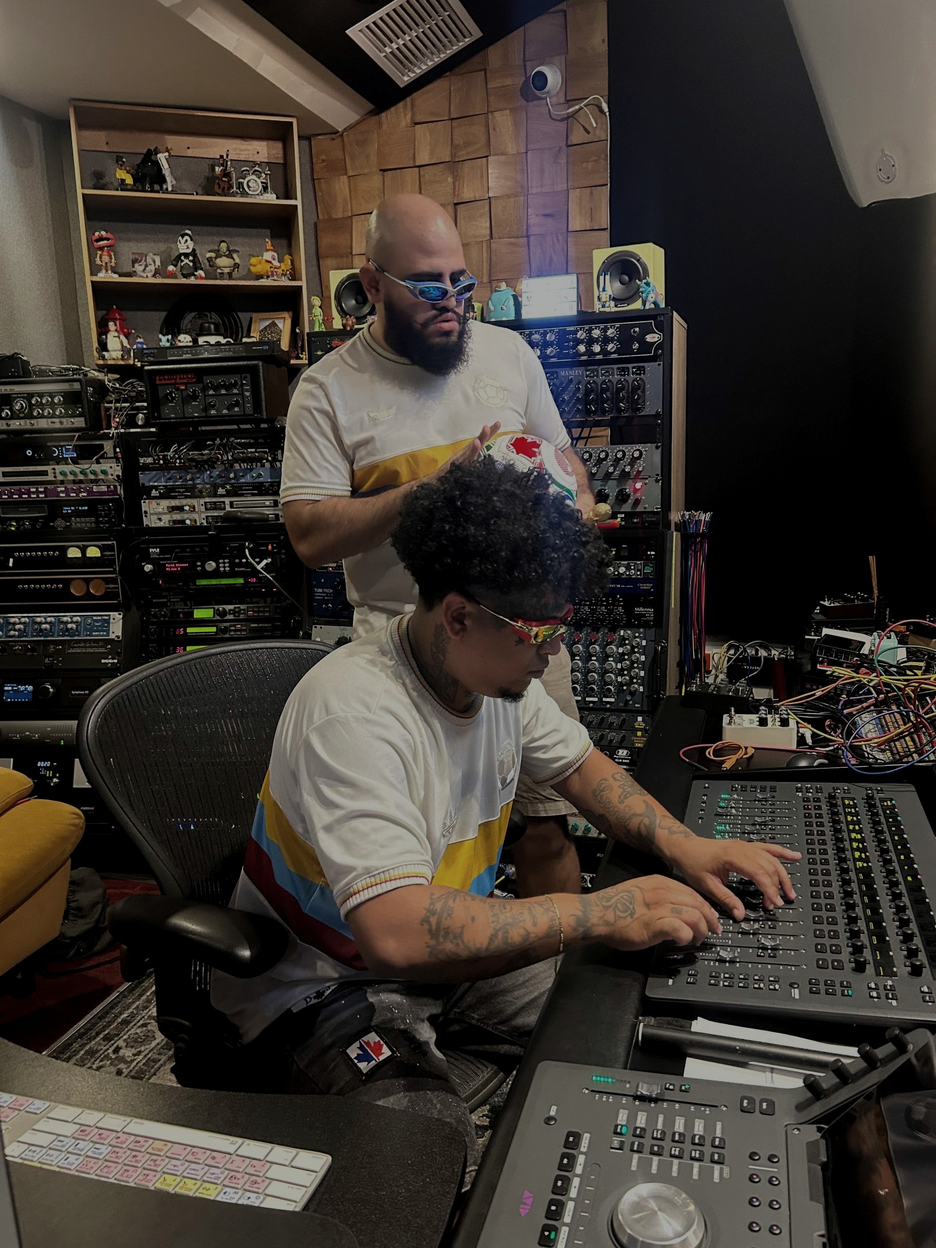 Griko y Dalí en el estudio